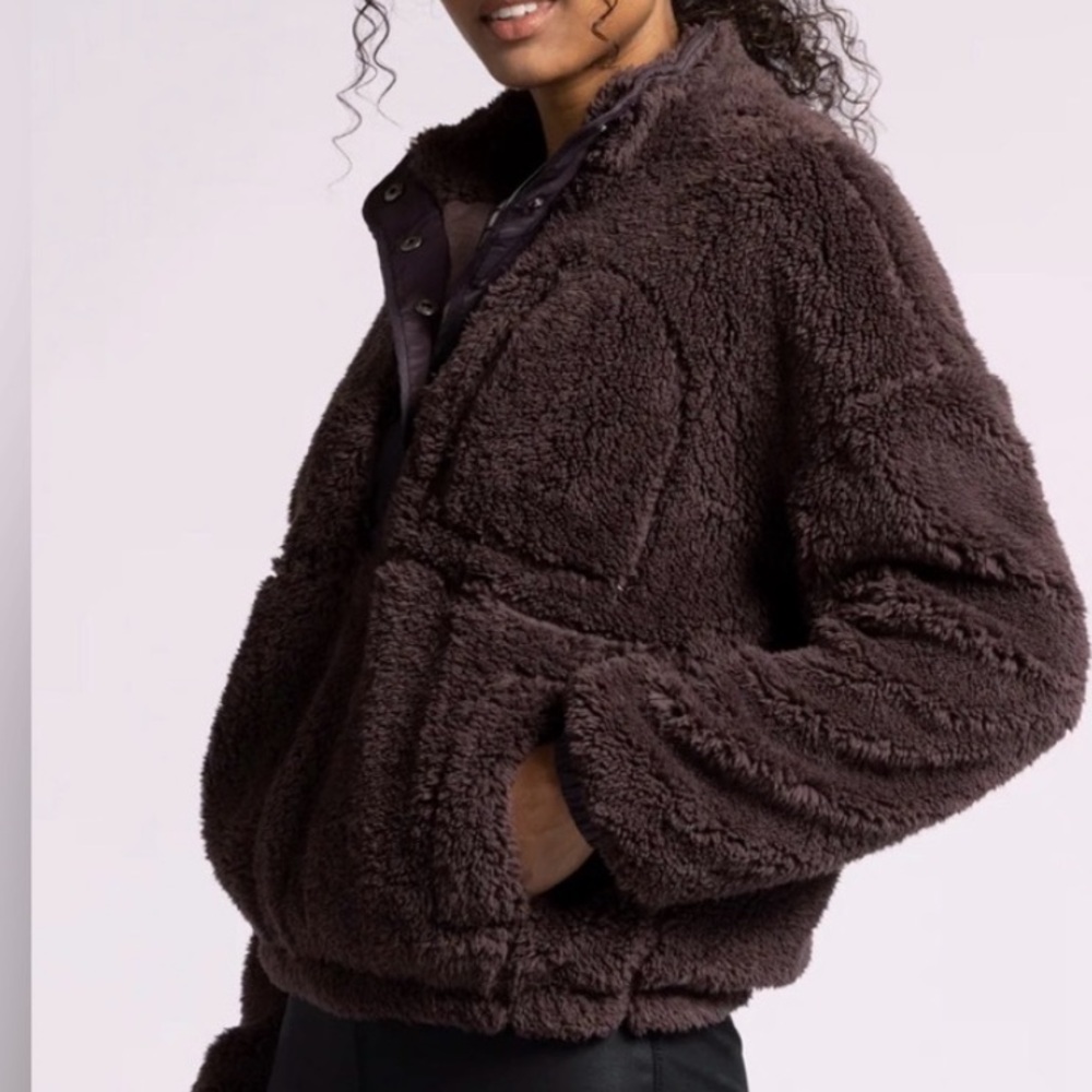 New Brown Teddy Jacket - Picture 2 of 8